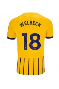 Brighton Danny Welbeck #18 Voetbaltruitje Uit tenue 2024-25 Korte Mouw